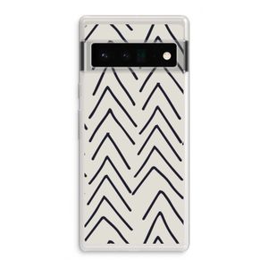 Marrakech Arrows: Google Pixel 6 Pro Transparant Hoesje
