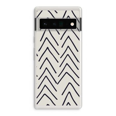 Marrakech Arrows: Google Pixel 6 Pro Transparant Hoesje