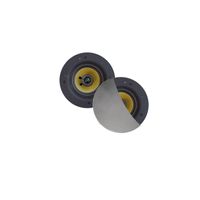 Aquasound Rumba rumba speakerset - 45w (0 - 5" tweeter) - mat chroom - rond 120 mm - diepte 55 mm - randloos - ipx4 spkrumba-c