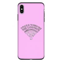 Home Is Where The Wifi Is: iPhone XS Max Tough Case
