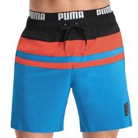 Puma Heritage Stripe Mid Swim Shorts - thumbnail