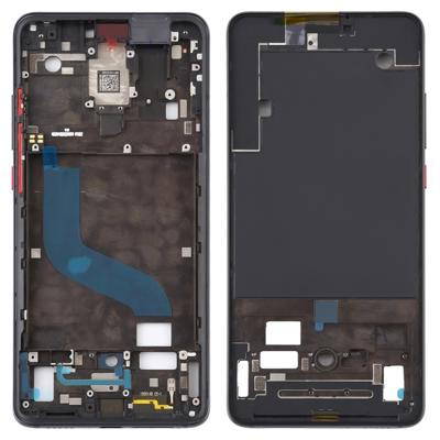 Front behuizing LCD-frame bezel plaat voor Xiaomi Redmi K20/Redmi K20 Pro/mi 9T/mi 9T Pro (zwart)