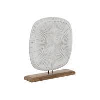 Decoratieve figuren Home ESPRIT Wit Bruin Modern 30 x 8 x 34 cm - thumbnail