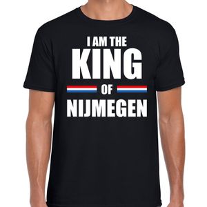 Zwart I am the King of Nijmegen t-shirt - Koningsdag shirt voor heren 2XL  -