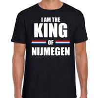 Zwart I am the King of Nijmegen t-shirt - Koningsdag shirt voor heren 2XL  -