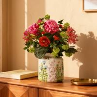 Handgebonden kunstboeket Sanne Dublin 60cm