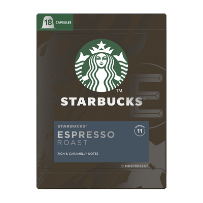 Starbucks Espresso Dark Roast - 18 koffiecups