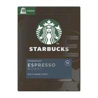 Starbucks Espresso Dark Roast - 18 koffiecups