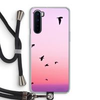 Fly away: OnePlus Nord Transparant Hoesje met koord