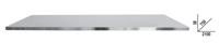 Beta C58Plt-X 2,1 Werkblad | Inox - 058000656