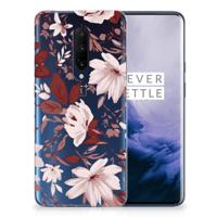Smartphone hoesje OnePlus 7 Pro Watercolor Flowers