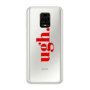 Ugh: Xiaomi Redmi Note 10 Lite Transparant Hoesje