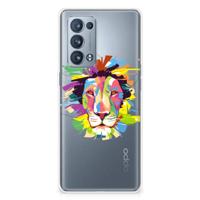 OPPO Reno 6 Pro Plus 5G Telefoonhoesje met Naam Lion Color