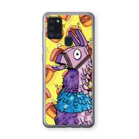 Loot Burger: Samsung Galaxy A21s Transparant Hoesje
