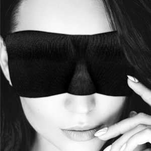 Ouch! by Shots Satin Curvy Eye Mask