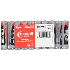 Batterijen Maxell 10-Pack