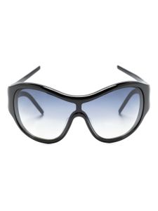 Christopher Esber lunettes de soleil Uma 98 mm à monture géométrique - Noir
