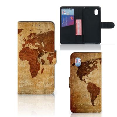 Alcatel 1B (2020) | Flip Cover | Wereldkaart Alcatel 1B (2020) | Flip Cover | Wereldkaart