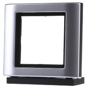 400160  - Frame 1-gang aluminium 400160
