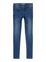Name it zomer jeans broek meisjes - medium blauw - skinny fit - NkfPolly