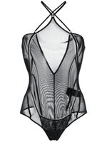 KNWLS body Celest à dos-nu - Noir