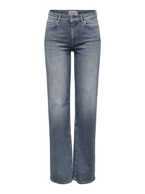 Only Onlblush Mid Straight Dnm Rea558 Noos Straight Leg Special Blue Grey Rea558