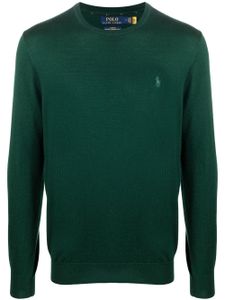 Polo Ralph Lauren pull Polo Pony en laine - Vert