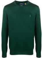 Polo Ralph Lauren pull Polo Pony en laine - Vert