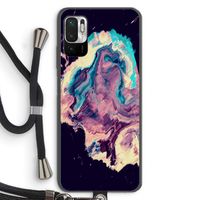 Cosmic Silence: Xiaomi Redmi Note 10 5G Transparant Hoesje met koord