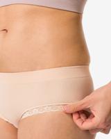 HEMA Dameshipster Naadloos Rib Lichtroze (lichtroze)