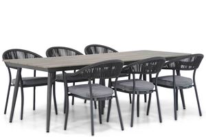 Santika Vivian/Matale 240 cm dining tuinset 7-delig