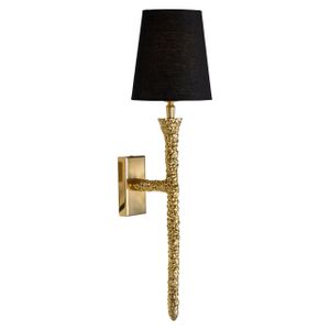 Richmond Wandlamp Flynt - Goud/Zwart