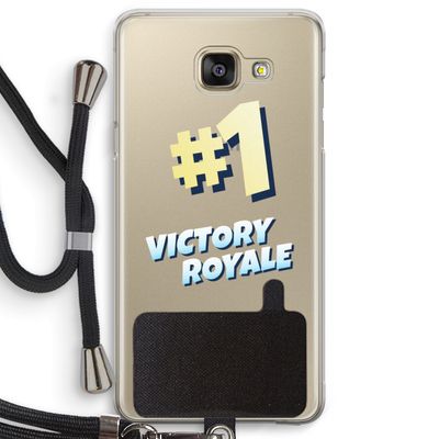 Victory Royale: Samsung Galaxy A5 (2016) Transparant Hoesje met koord