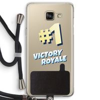 Victory Royale: Samsung Galaxy A5 (2016) Transparant Hoesje met koord