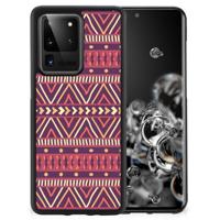 Samsung Galaxy S20 Ultra Bumper Case Aztec Paars