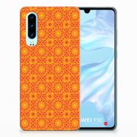 Huawei P30 | TPU bumper | Batik Oranje