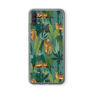 Luipaard 2: Samsung Galaxy A11 Transparant Hoesje
