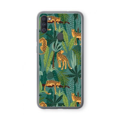 Luipaard 2: Samsung Galaxy A11 Transparant Hoesje