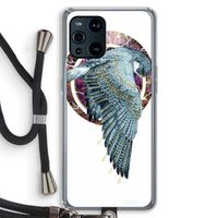 Golden Falcon: Oppo Find X3 Pro Transparant Hoesje met koord