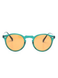 Oliver Peoples lunettes de soleil Gregory à monture ronde - Vert