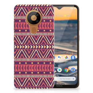 Nokia 5.3 TPU bumper Aztec Paars