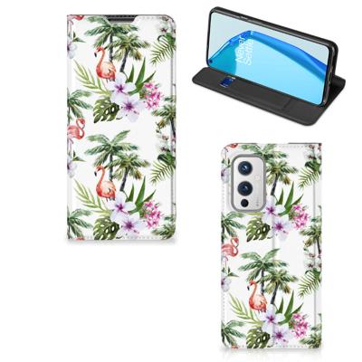 OnePlus 9 | Hoesje maken | Flamingo Palms