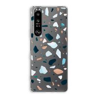 Terrazzo N°13: Sony Xperia 1 III Transparant Hoesje