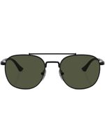 Persol lunettes de soleil à monture ronde - Noir