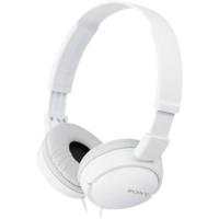 Sony MDR-ZX110 On Ear koptelefoon Kabel Wit