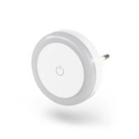 Hama led-nachtlampje touch switch voor stopcontact aanraakknop warm licht Hama led-nachtlampje touch switch voor stopcontact aanraakknop warm licht