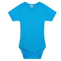 Baby rompertje - basic - lichtblauw - babykleding - rompers