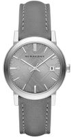 Horlogeband Burberry BU9036 Kunststof/Plastic Grijs 20mm