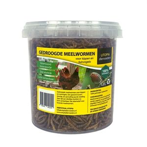Utopia gedroogde meelwormen