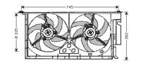 Ava Cooling Ventilatorwiel-motorkoeling PE7537